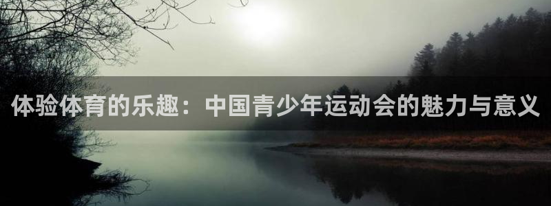 betway官网入口官网：体验体育的乐趣：中国青少年运动会的魅力与意义